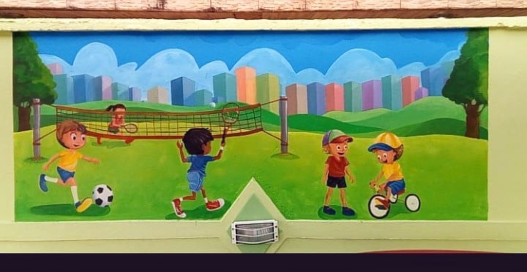 School mural